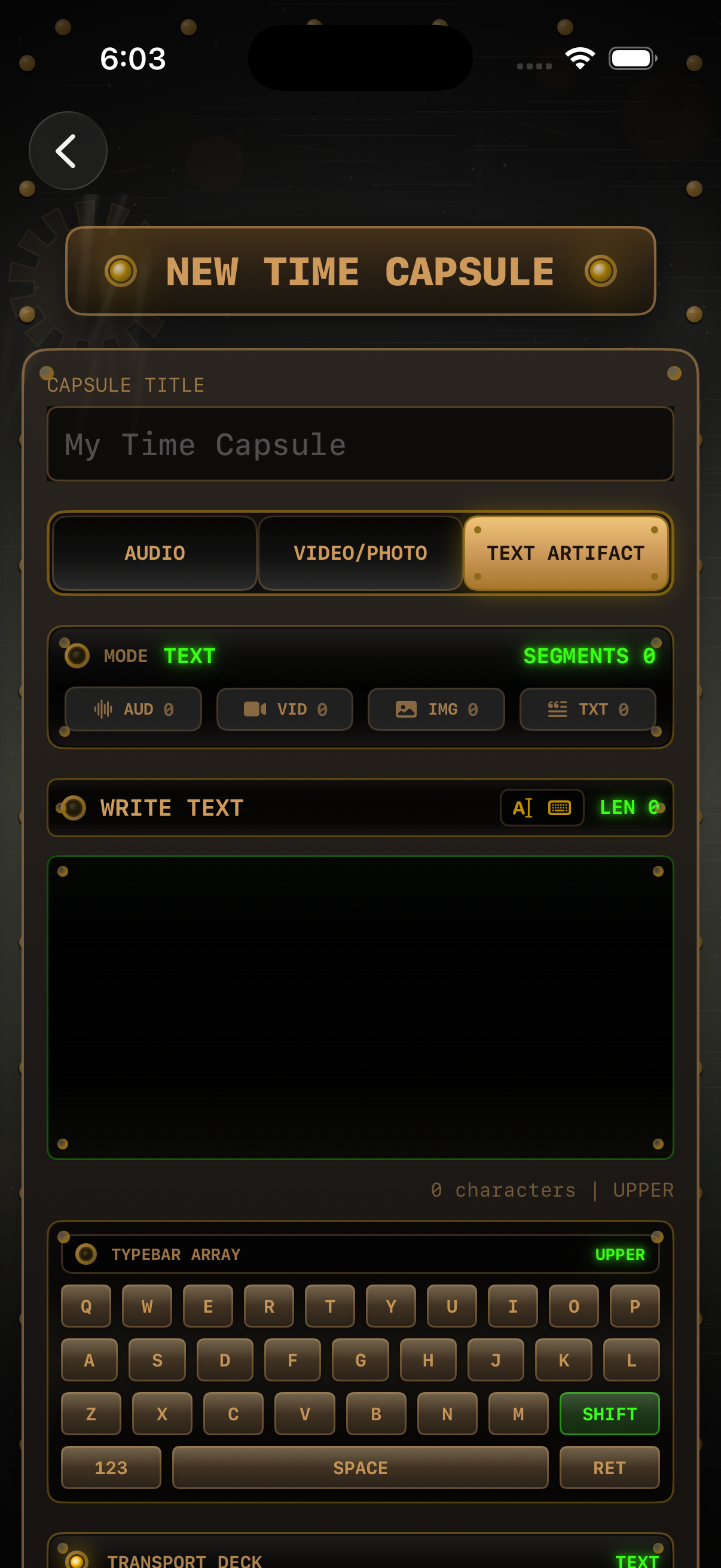 Capsule Self screen 3